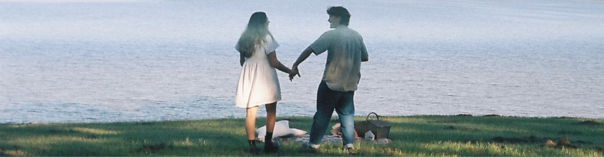 Chad and Jordana holding hands